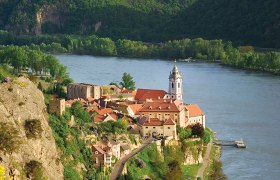 Stift D&uuml;rnstein von oben