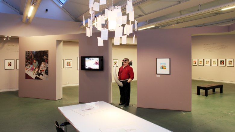 Karikaturmuseum innen, &copy; Kunstmeile Krems_Christian Redtenbacher