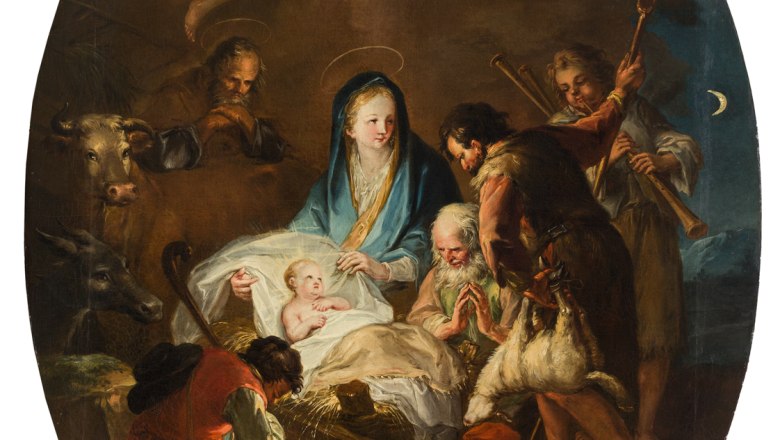 Martin Johann Schmidt, Adoration of the Shepherds, around 1780, © Landessammlungen NÖ